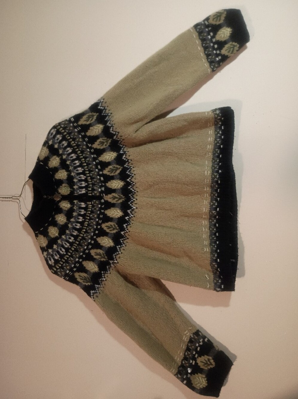 Vintage Nordic Wool Sweater